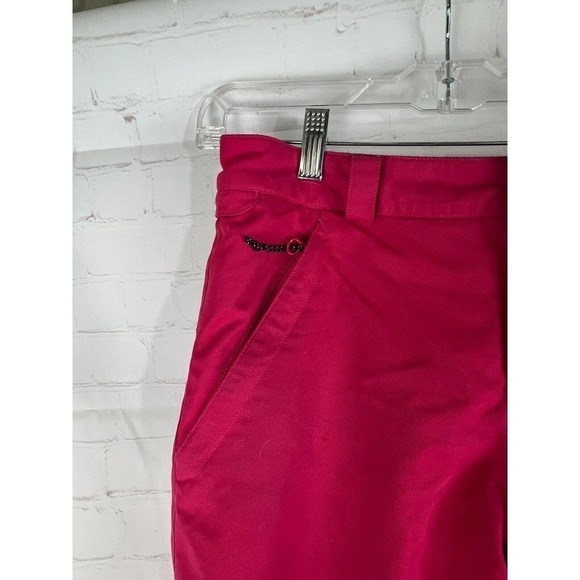 Youth Volcom Frochickidee Ski Pants Bright Pink Pockets Insulated Size XL/14Y - Picture 3 of 6